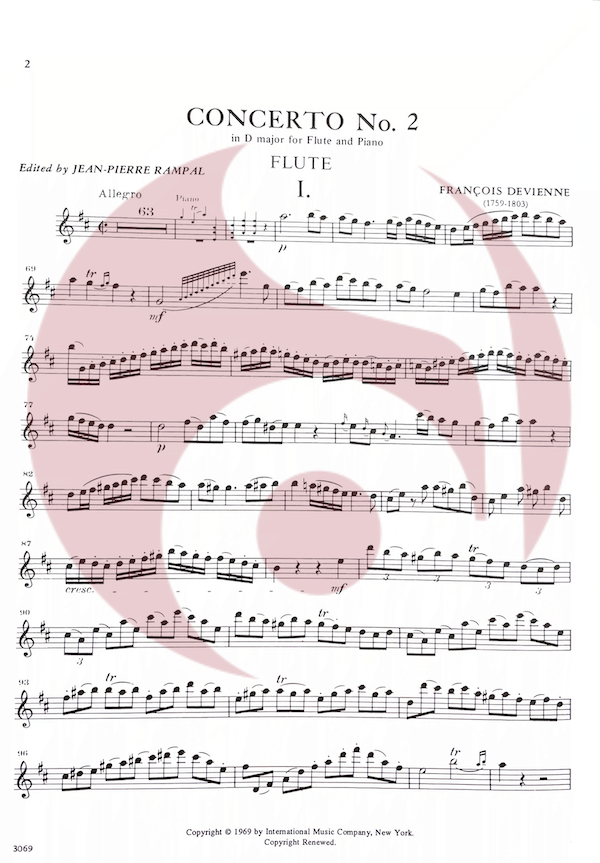 devienne concierto 2 flauta