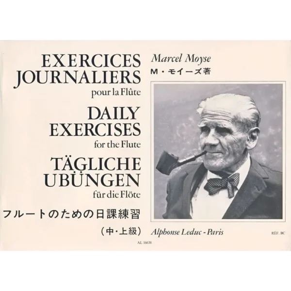 Ejercicios diarios para Flauta de Marcel Moyse