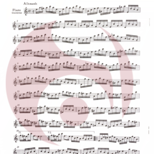 Partita en La menor para Flauta de J S Bach