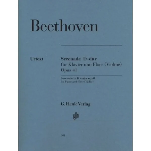 Senerade para Flauta en Re Mayor de Beethoven