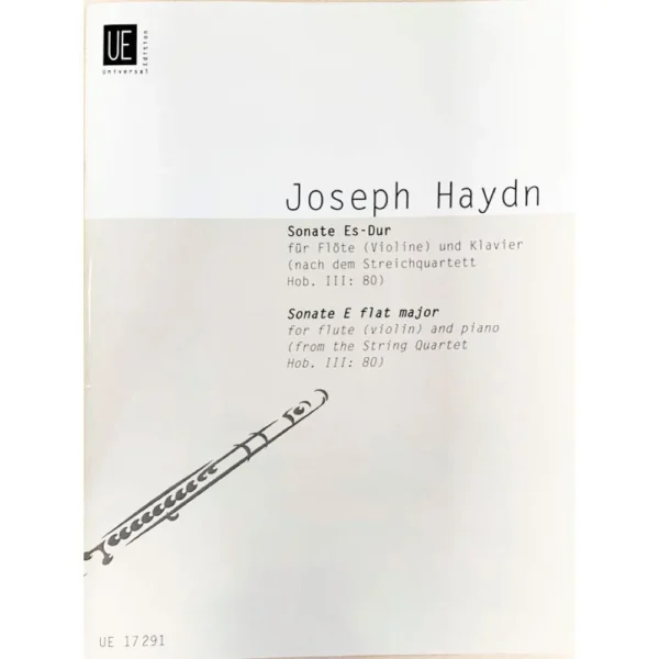 Sonata para Flauta Mi b Mayor de Haydn