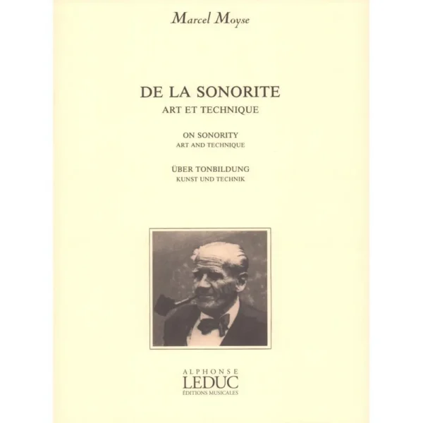 De la Sonorite Flauta de Marcel Moyse