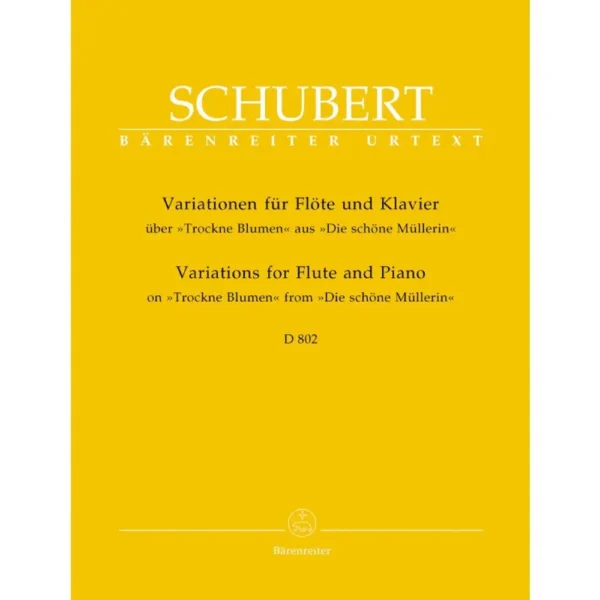 Variaciones para Flauta sobre Trocke Blumen de Schubert