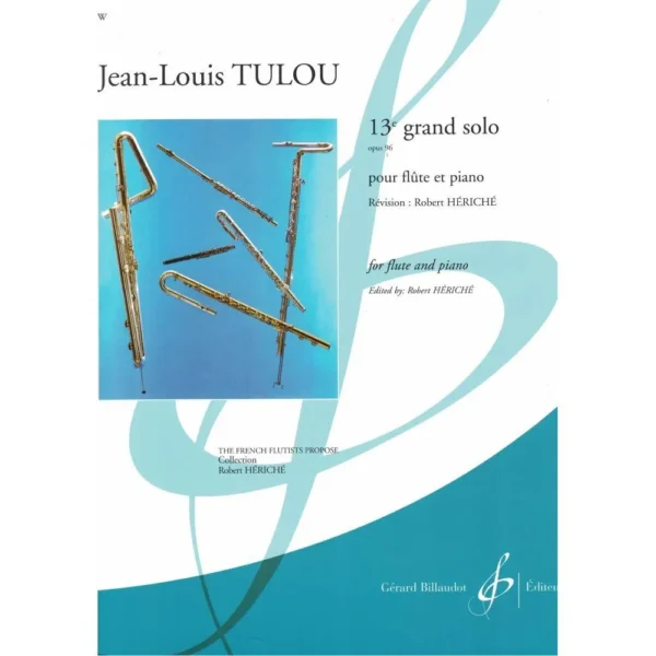 13 Grand Solo para Flauta de Tulou