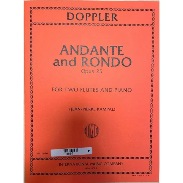 Andante y Rondo para 2 Flautas de Doppler