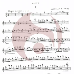 Sonata para Flauta de Martinu