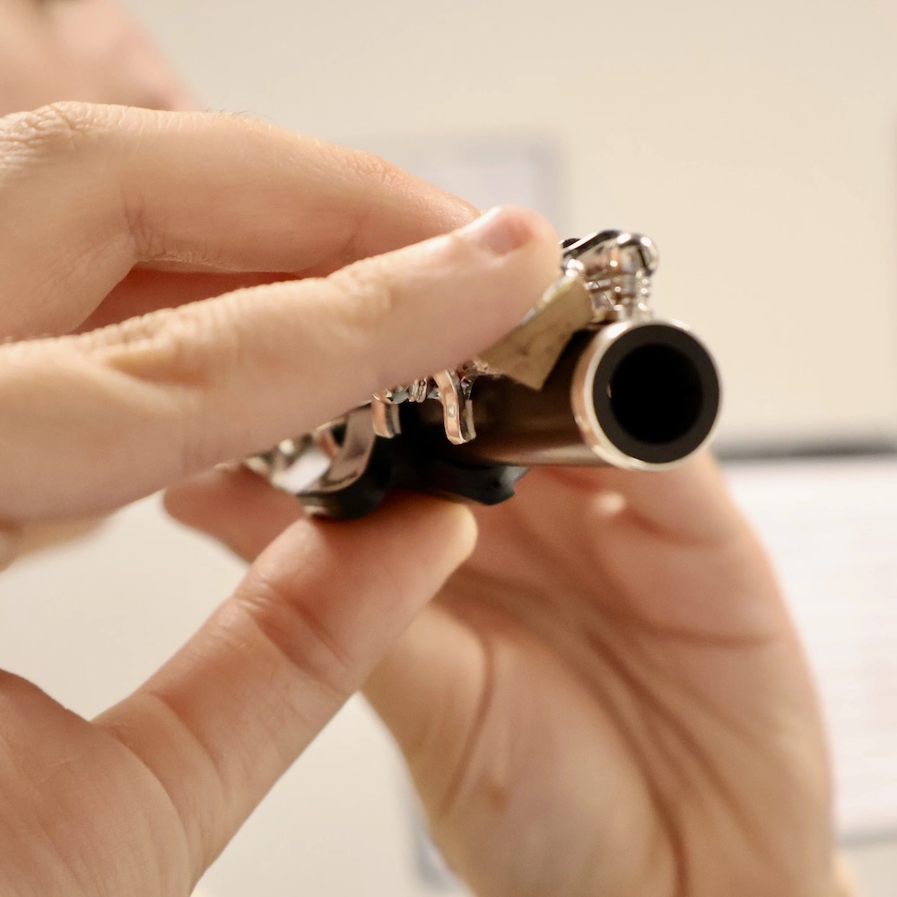 Apoya pulgar Thumbport para Flautín