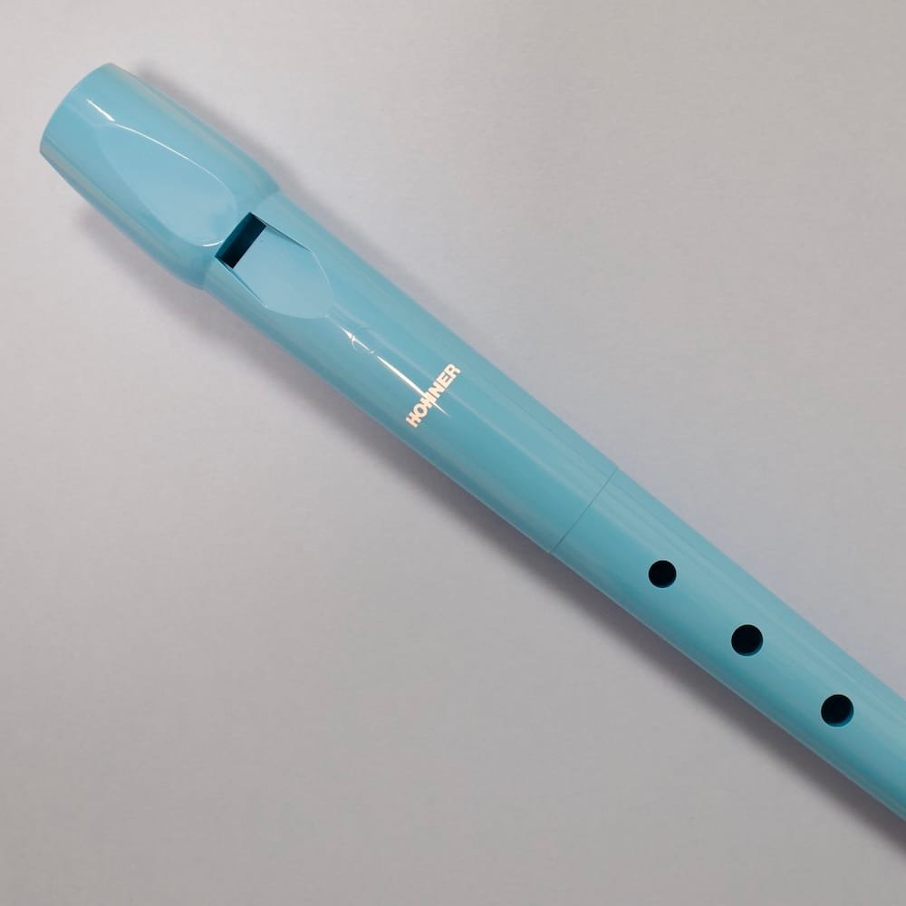 Flauta escolar Hohner azul celeste