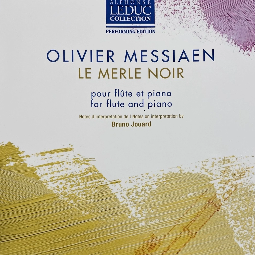 Le Merle Noir para Flauta de Messiaen