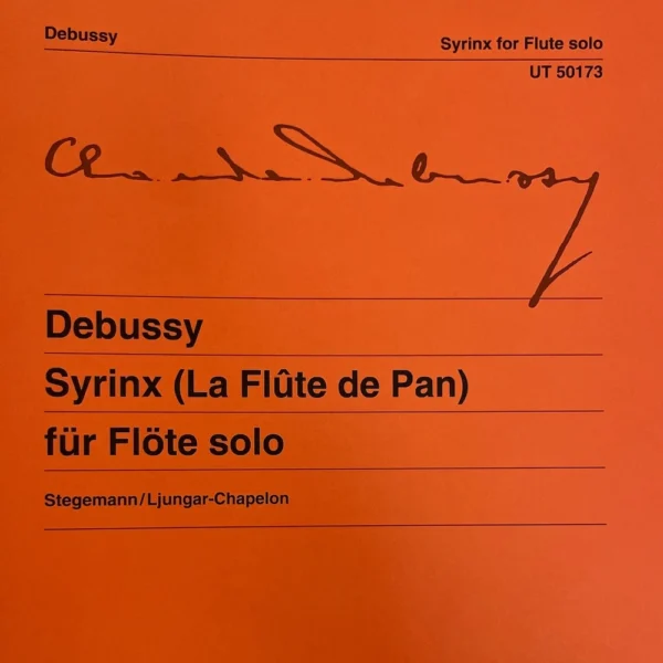 Syrinx para Flauta sola de Debussy