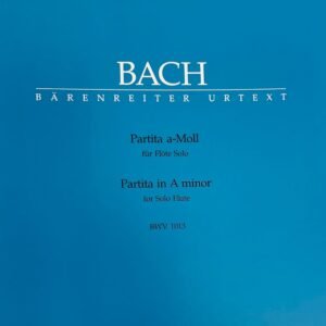 Partita en La menor para Flauta de J S Bach