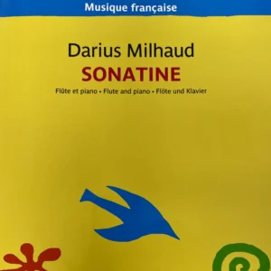 Sonatina para Flauta de Milhaud
