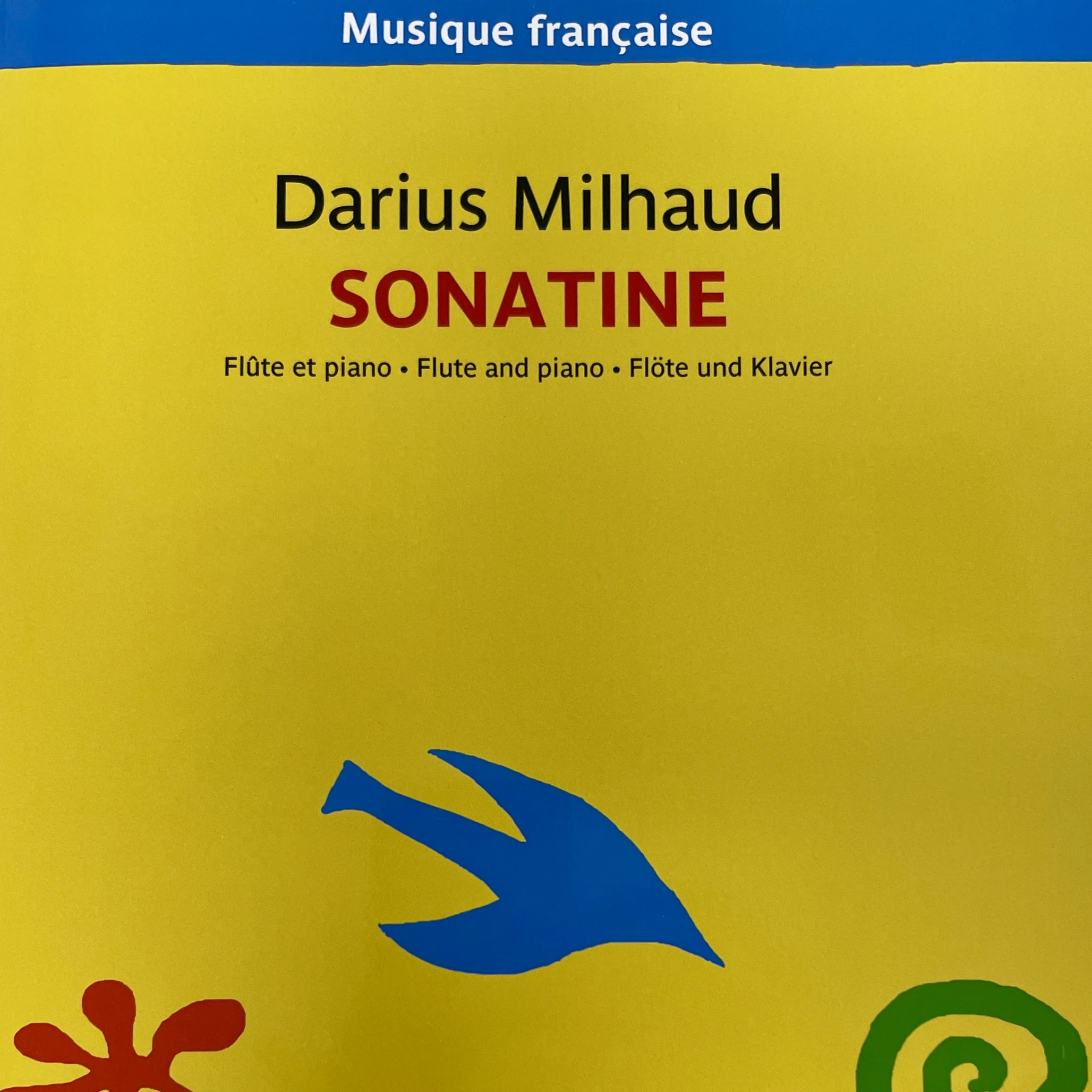 Sonatina para Flauta de Milhaud