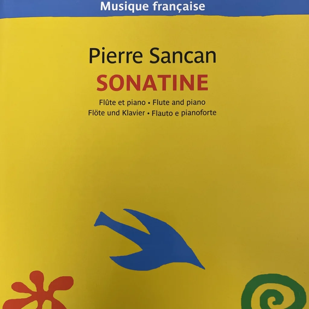 Sonatina para Flauta de Pierre Sancan