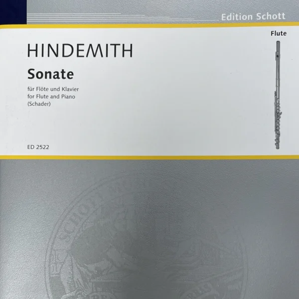 Sonata para Flauta de Hindemith