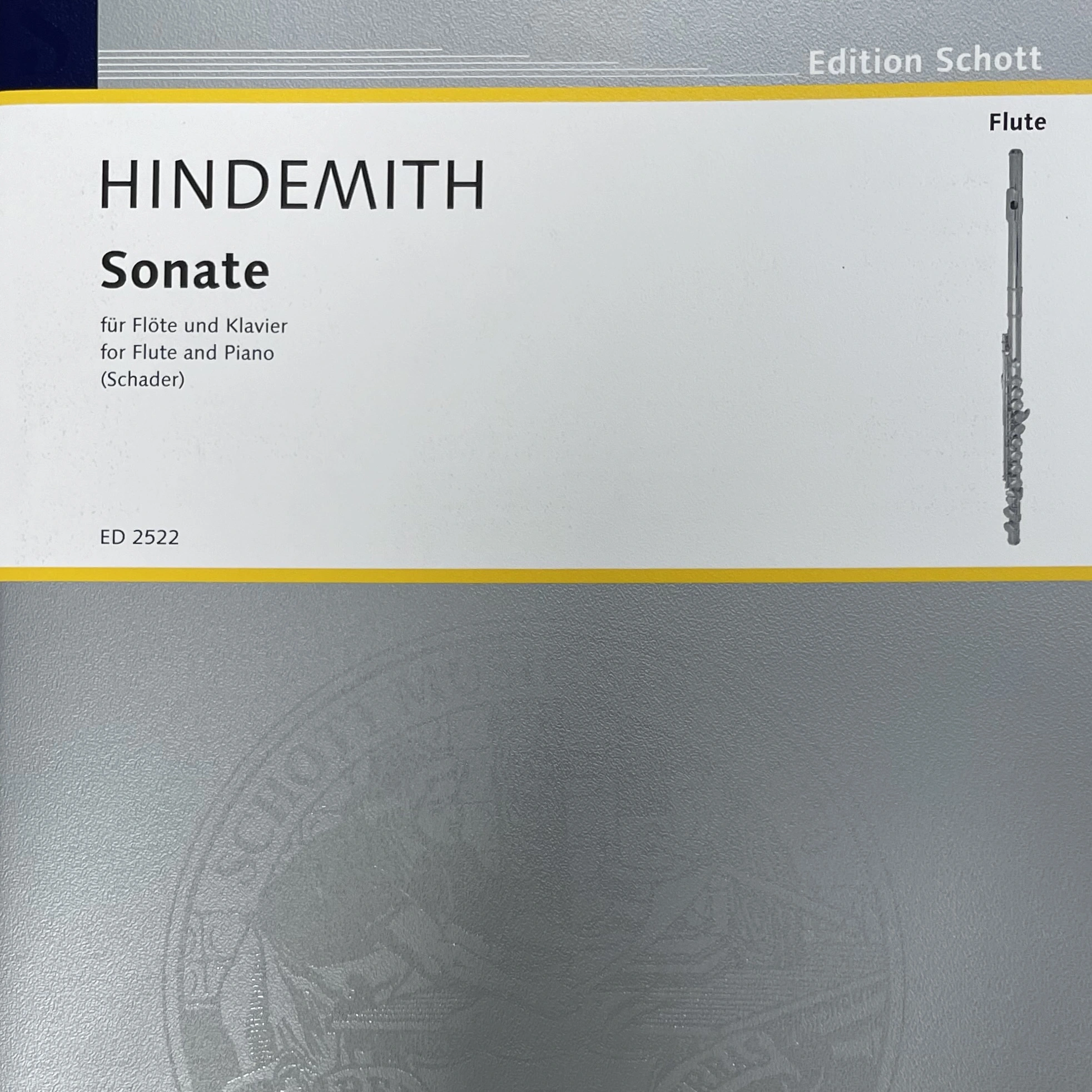 Sonata para Flauta de Hindemith
