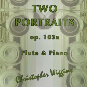 Two Portraits op 103 A para Flauta de Wiggins