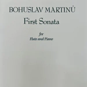 Sonata para Flauta de Martinu