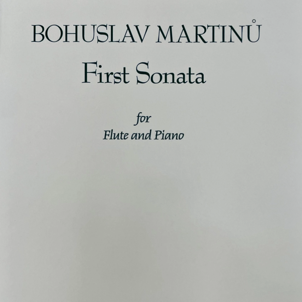 Sonata para Flauta de Martinu