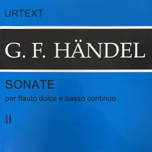 Sonatas urtext para Flauta II de Haendel