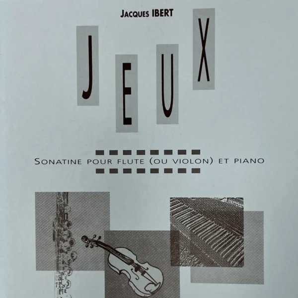 Jeux para Flauta de Jacques Ibert