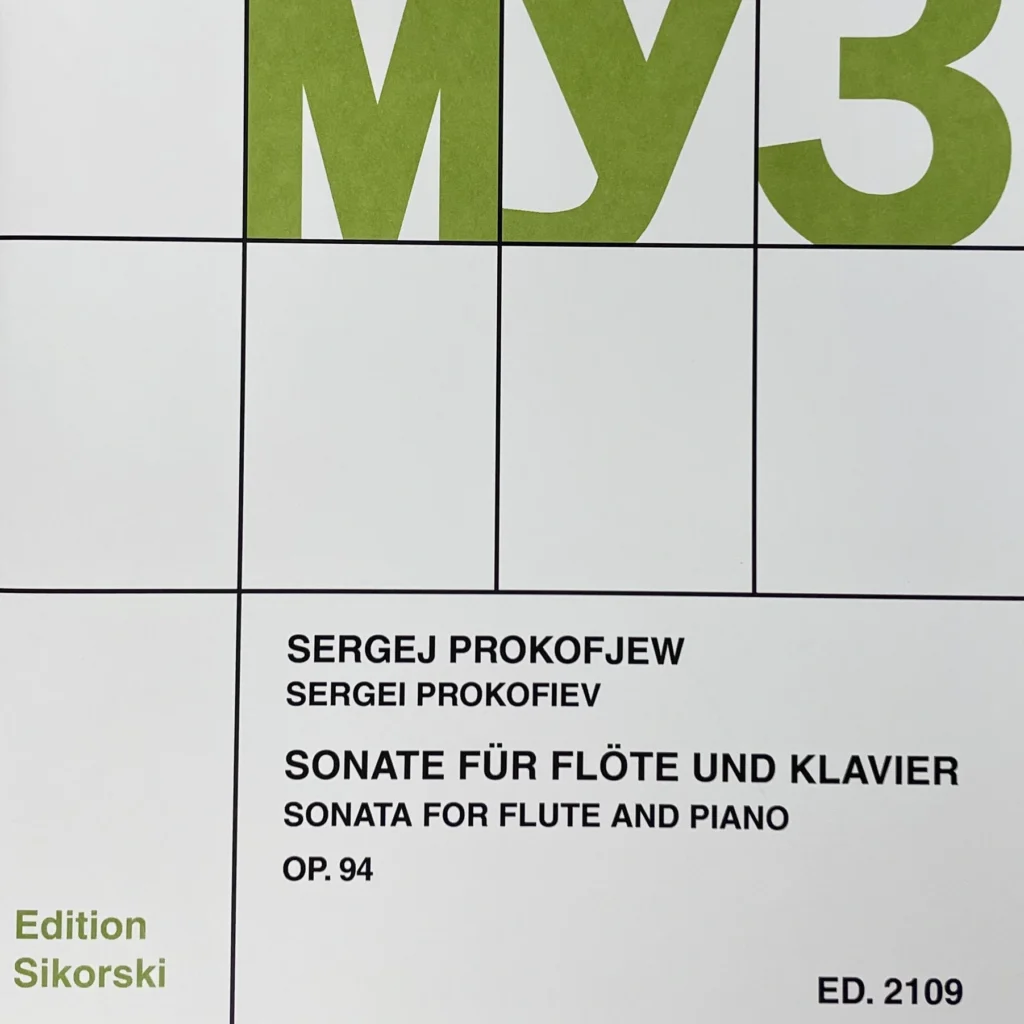 Sonata para Flauta op 94 de Prokofiev