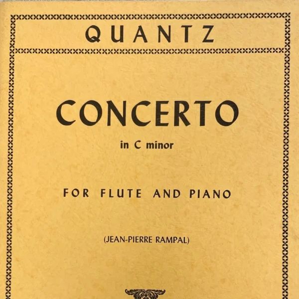 Concierto para Flauta en Do menor de Quantz
