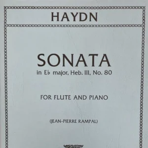 Sonata para Flauta Mib Mayor de Haydn