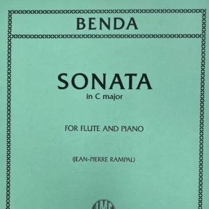Sonata en Do mayor para Flauta de Benda