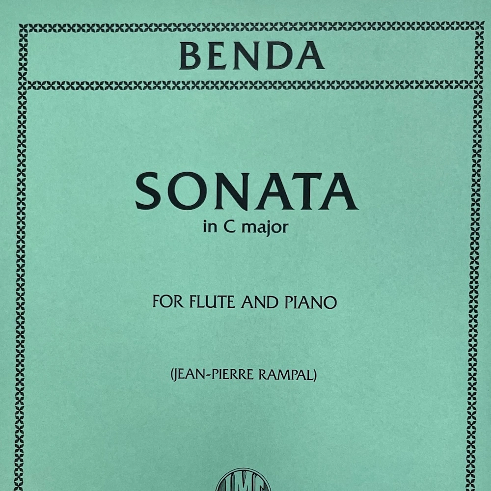 Sonata en Do mayor para Flauta de Benda