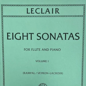 8 Sonatas para Flauta de Leclair