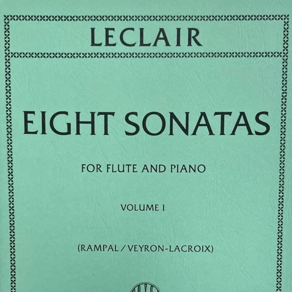 8 Sonatas para Flauta de Leclair