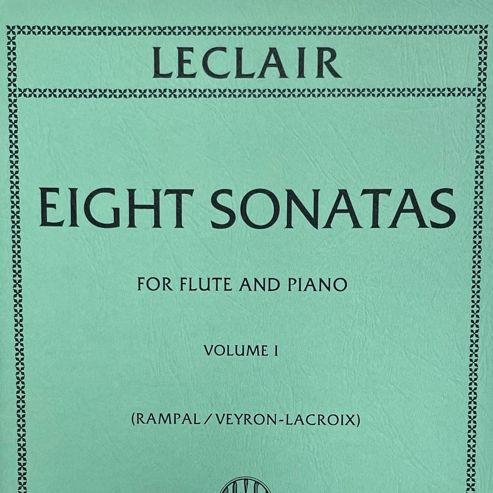 8 Sonatas para Flauta de Leclair