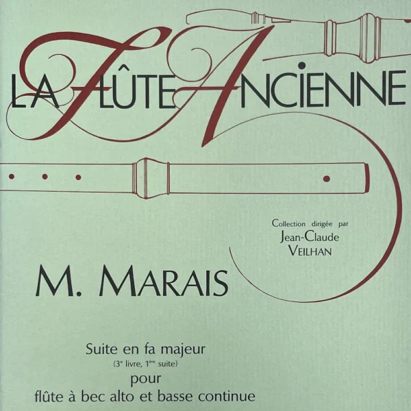 Suite para Flauta en Fa menor de Marais