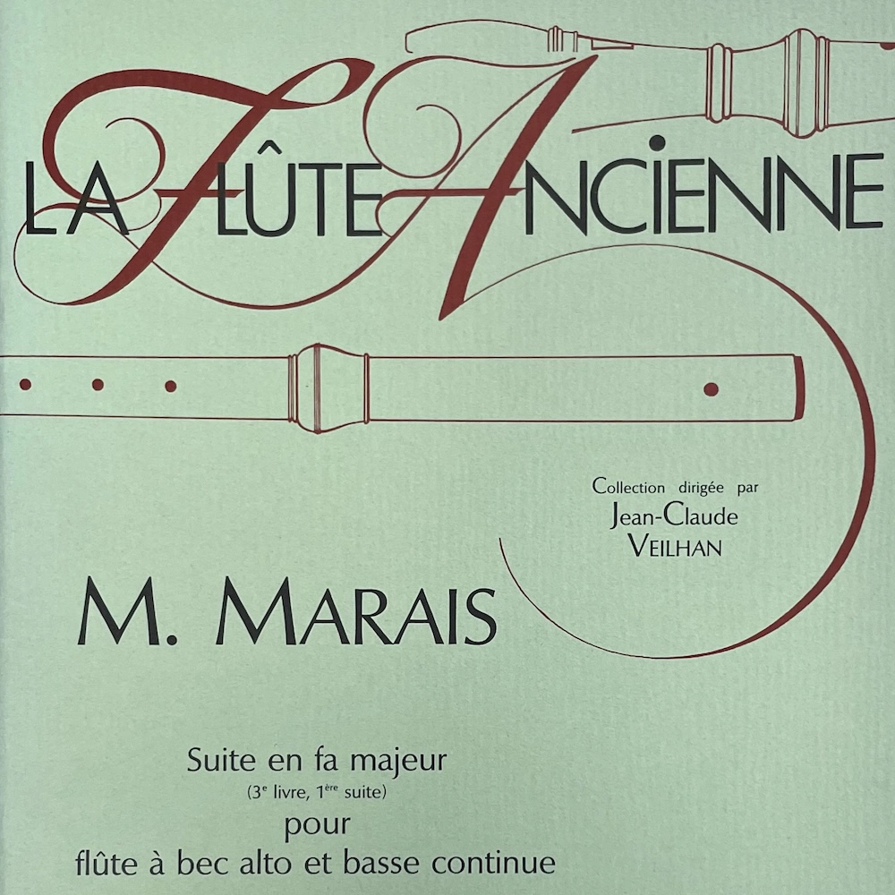 Suite para Flauta en Fa menor de Marais