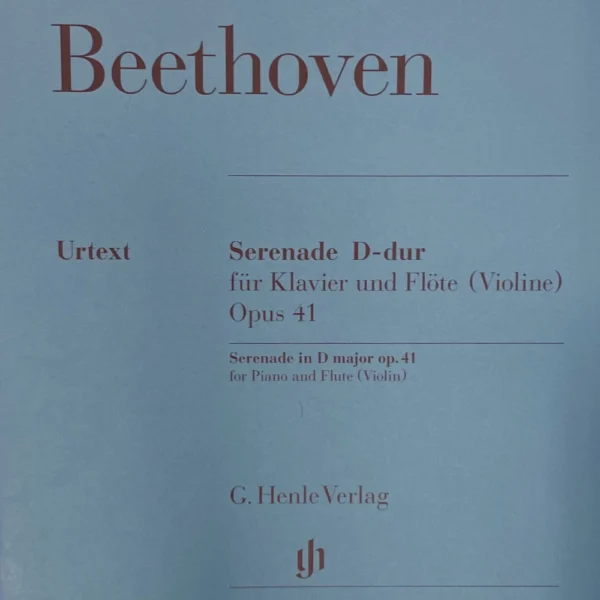 Senerade para Flauta en Re Mayor de Beethoven