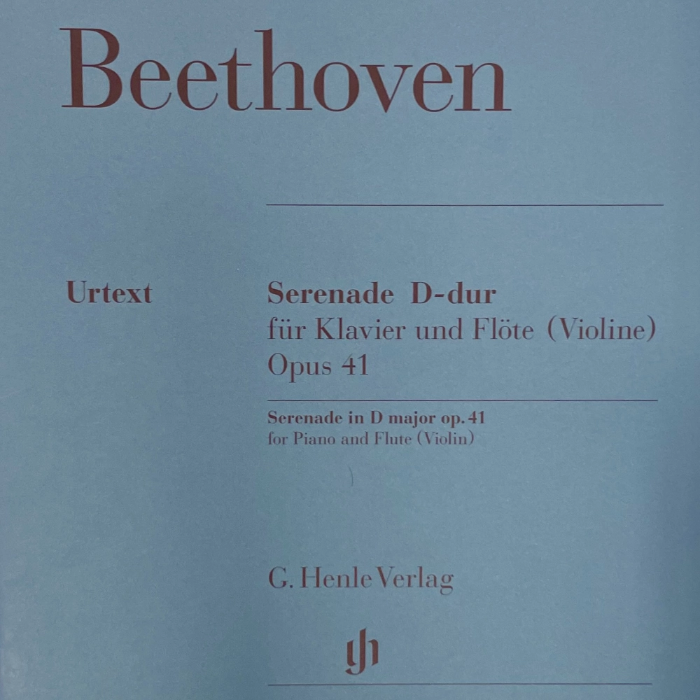 Senerade para Flauta en Re Mayor de Beethoven