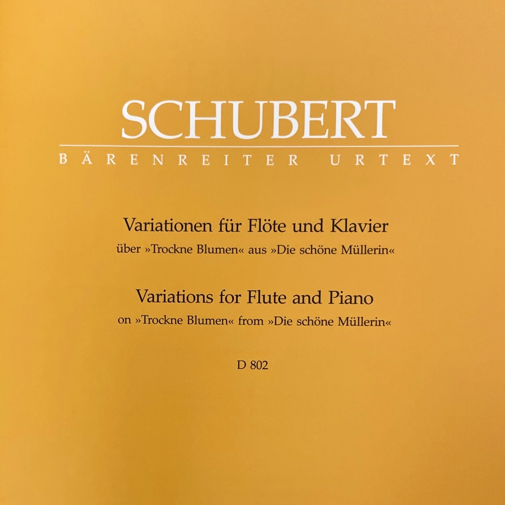 Variaciones para Flauta sobre Trocke Blumen de Schubert