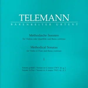 Sonatas metódicas I para Flauta de Telemann
