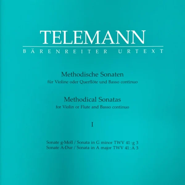 Sonatas metódicas I para Flauta de Telemann