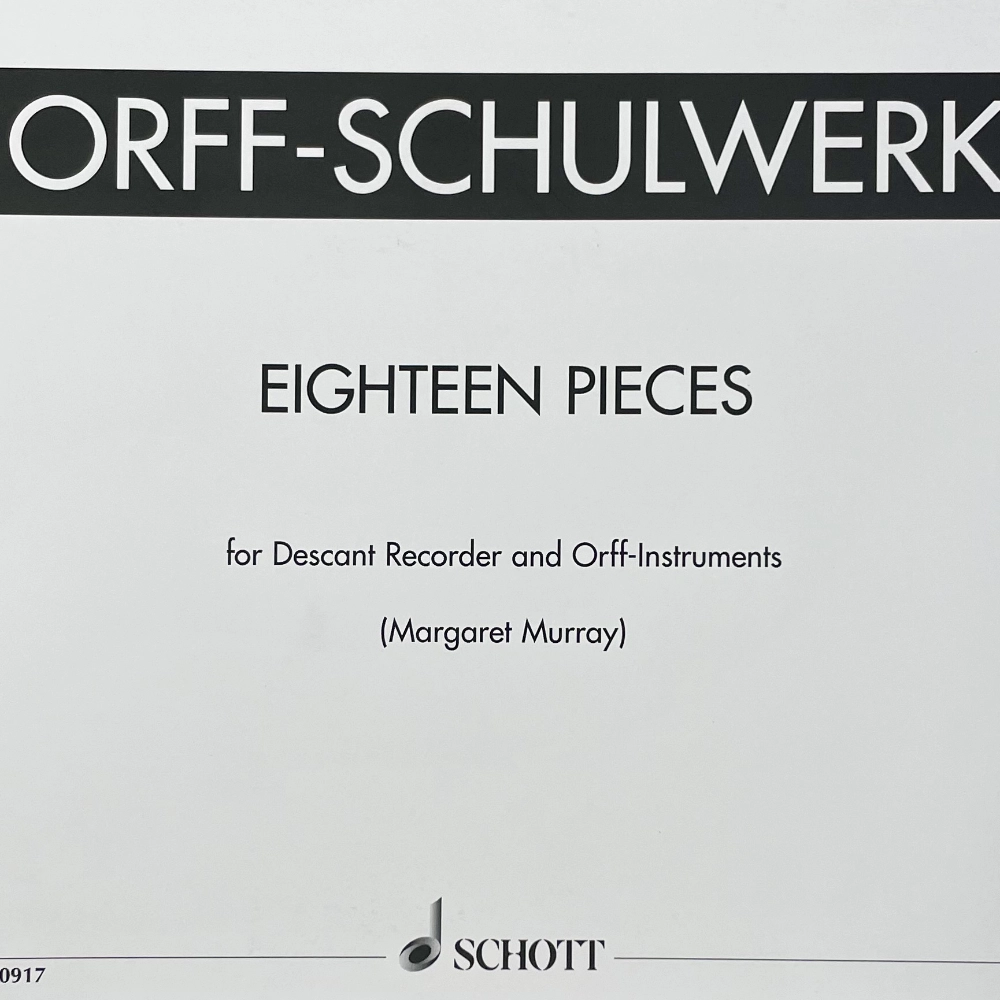 Eighteen pieces para Recorder de Orff