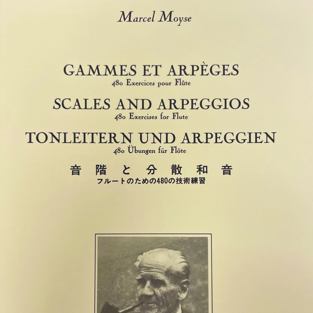 Escalas y arpegios de Marcel Moyse