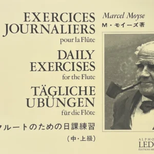 Ejercicios diarios para Flauta de Marcel Moyse