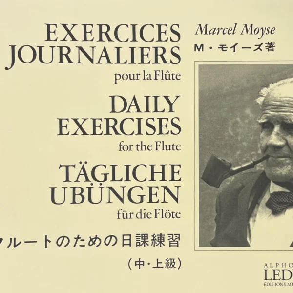 Ejercicios diarios para Flauta de Marcel Moyse