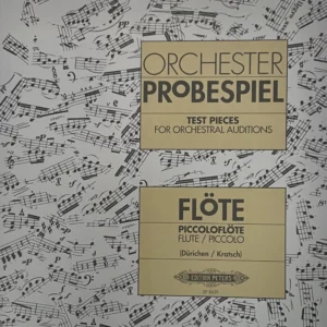 Orchester Probespiel para Flauta