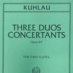 3 dúos concertantes de Kuhlau