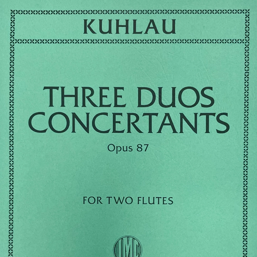 3 dúos concertantes de Kuhlau