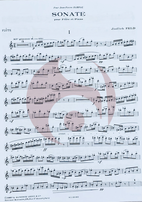 Sonata flauta feld