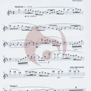 Sonatina para Flauta de Pierre Sancan