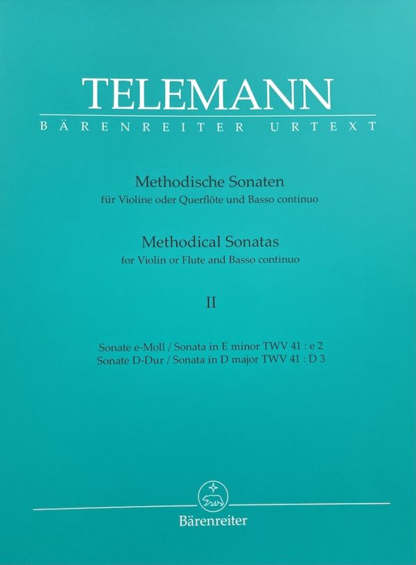 sonatas metodicas flauta Telemann